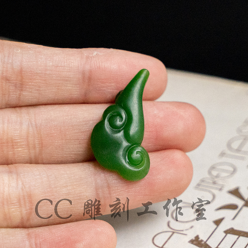 手工玉石雕刻碧玉富甲一方如意（图ZMTYzOTMwOTQ0） - 工艺品设计 - 站酷设计师CC雕刻工作室原创素材 - 站酷ZCOOL