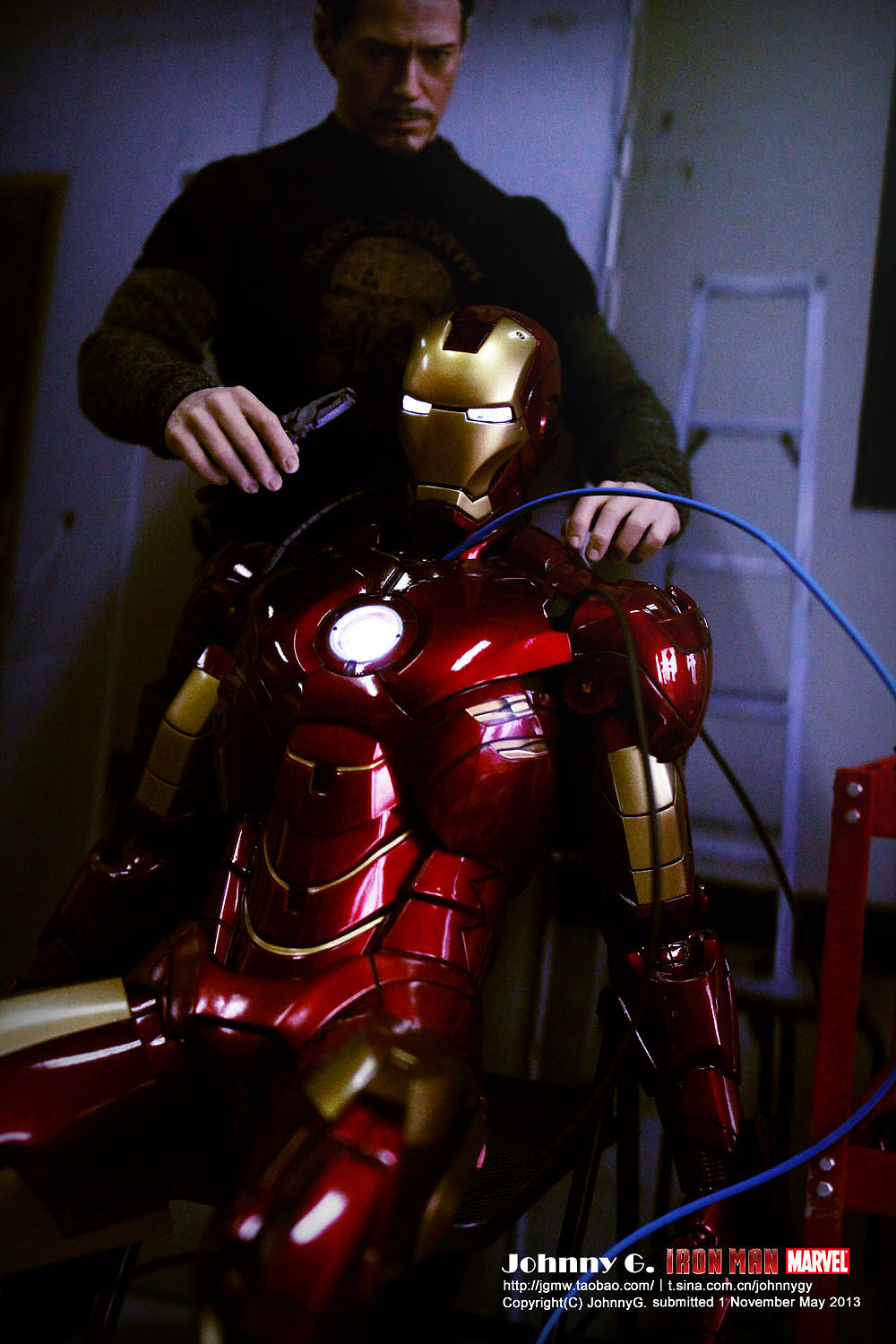 钢铁侠火爆进行时 来一组新鲜出炉的人偶场景拍摄（图ZOTM0MzUzMg==） - 其他摄影 - 站酷设计师JohnnyG原创素材 - 站酷ZCOOL