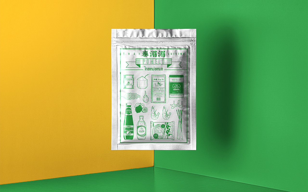 泰湄湄pomelo图案设计