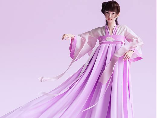 MARVELOUS DESIGNER 商业实战汉服案例