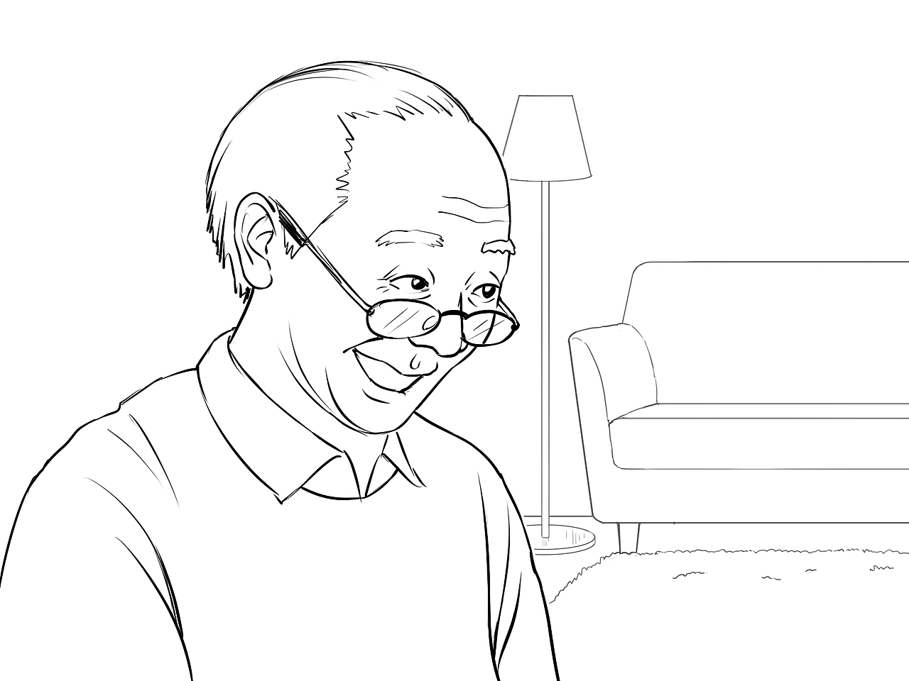 商业分镜(线稿)