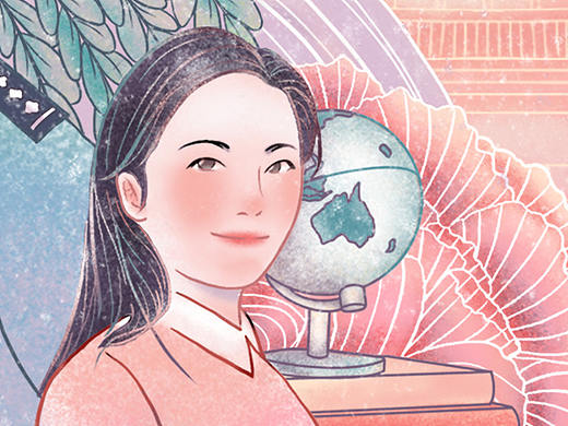妇女节品宣手绘海报