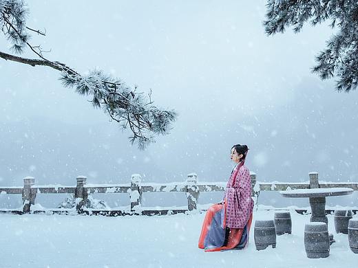 落雪听禅