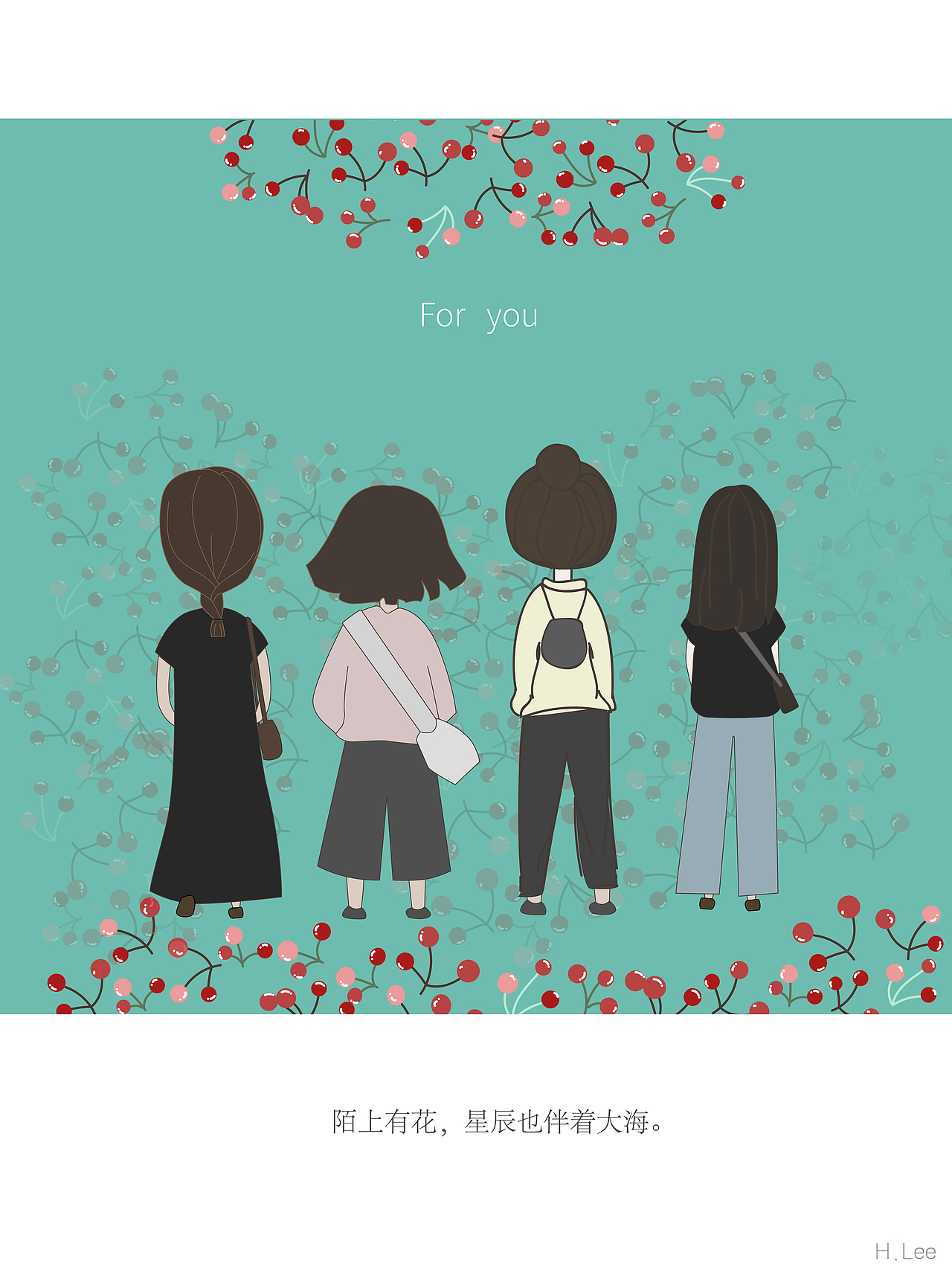 GIRLS for YOU（图ZMTM2ODkzNzg4） - 创作习作 - 站酷设计师一枝南木原创素材 - 站酷ZCOOL