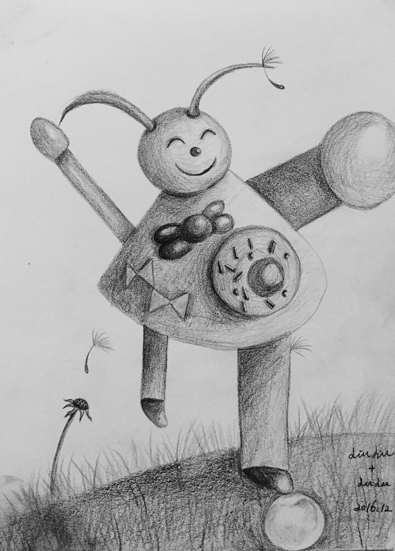 我把娃的涂鸦弄成这副样子了……（图ZMTAwOTM0ODMy） - 儿童插画 - 站酷设计师LiuLiu_菓原创素材 - 站酷ZCOOL