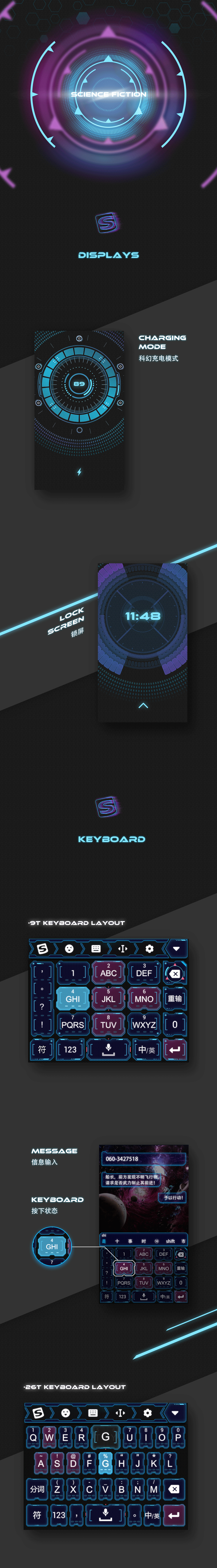 指尖未来—原创搜狗手机输入法皮肤设计