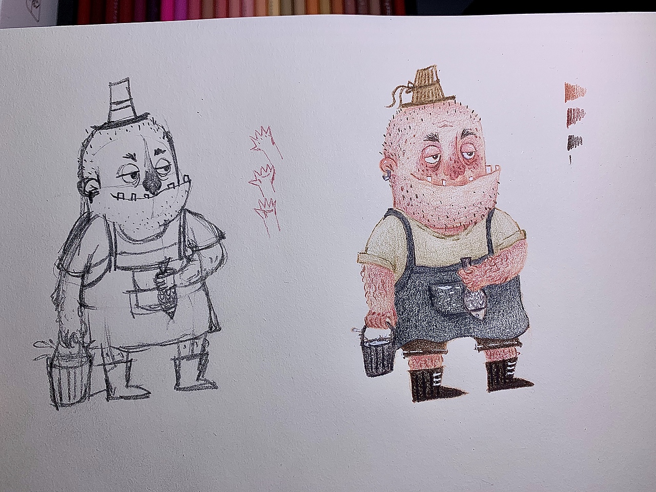 儿童插画 特点角色
