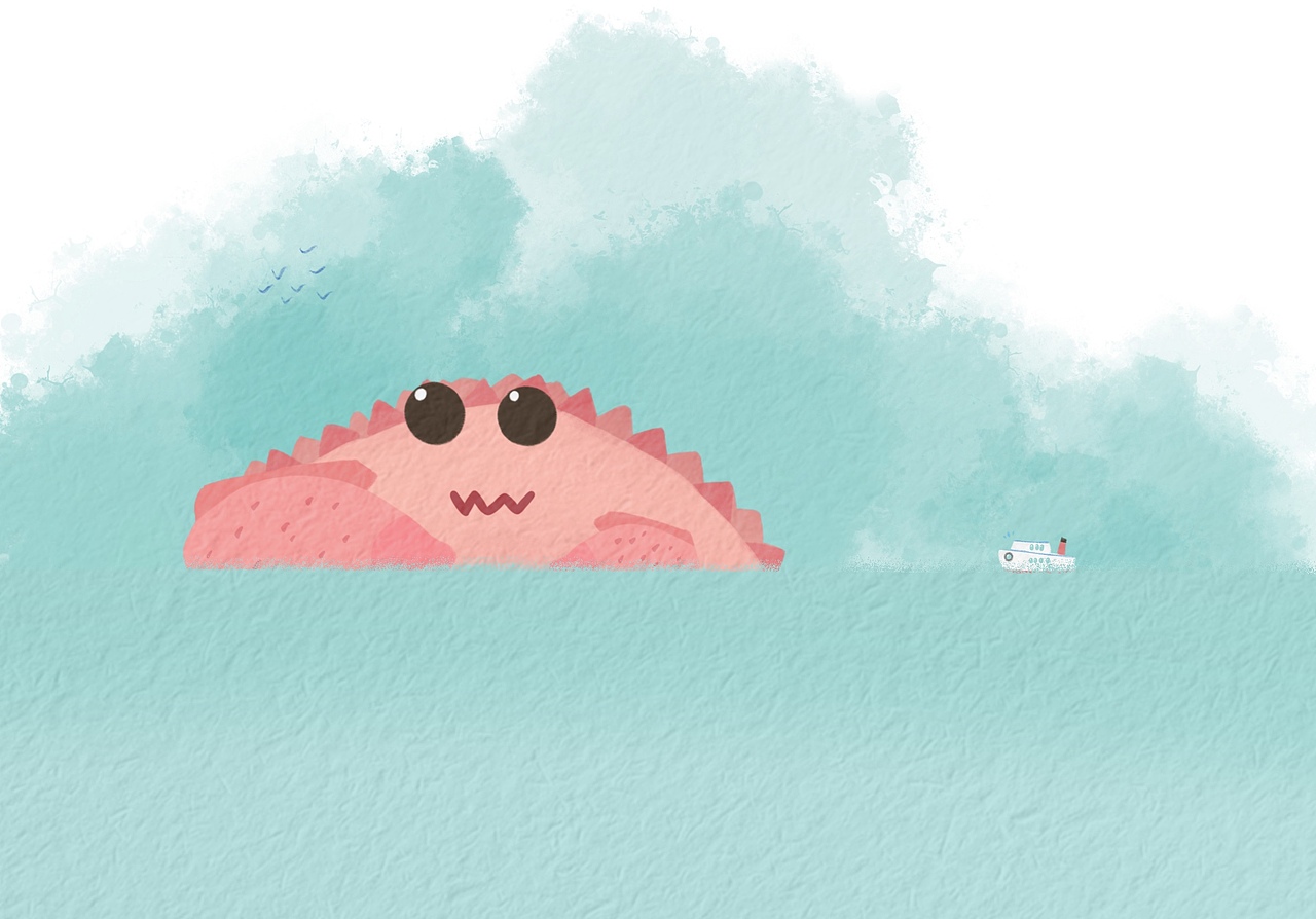 小螃蟹在想什么呢。。（圖ZMjc4NTQ2ODg4） - 創(chuàng)作習(xí)作 - 站酷設(shè)計(jì)師拾貳銜蟬原創(chuàng)素材 - 站酷ZCOOL