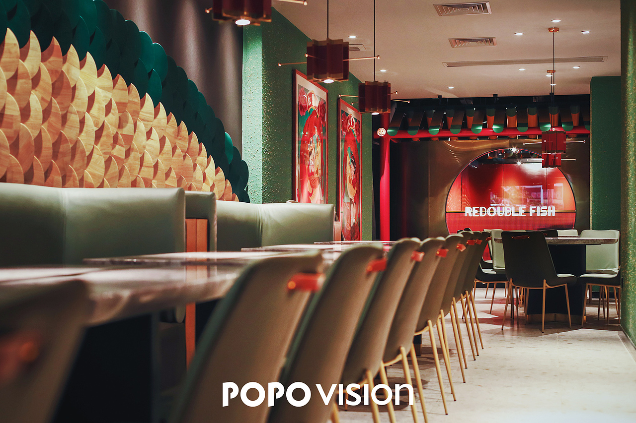 红双鱼 | 餐饮空间摄影 x POPO VISION（图ZMTczMzc4MTE2） - 环境/建筑摄影 - 站酷设计师POPOVISION原创素材 - 站酷ZCOOL