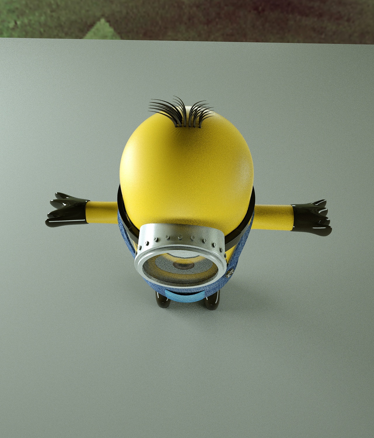 c4d学习状况汇报----小黄人