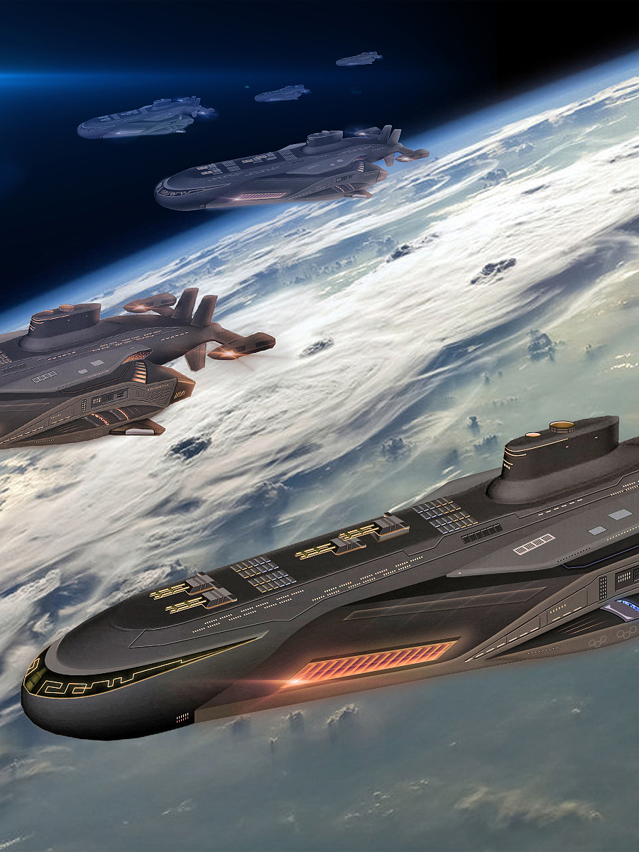蔚蓝色的宇宙 —— 星辰鱼群（图ZMjkwODIxNDA=） - 艺术插画 - 站酷设计师元首JJ原创素材 - 站酷ZCOOL