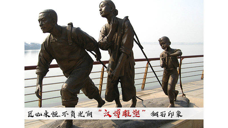 亲情主题雕塑——浓浓亲情围身边！（图ZMjAzOTg1NDM2） - 雕塑 - 站酷设计师汉博雕塑匠心如一原创素材 - 站酷ZCOOL