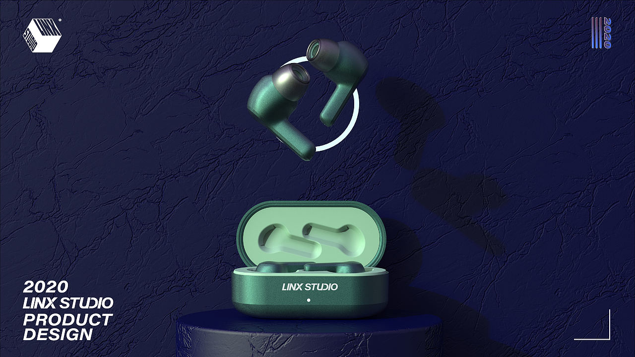 LINX 蓝牙耳机-产品设计（图ZMjgxMDY2ODE2） - 电子产品 - 站酷设计师LINX设计原创素材 - 站酷ZCOOL