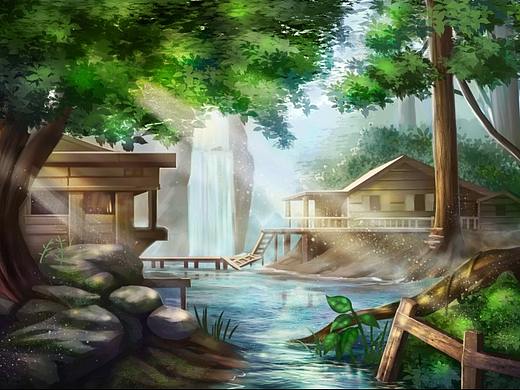 【学员作品分享】原画——场景设计