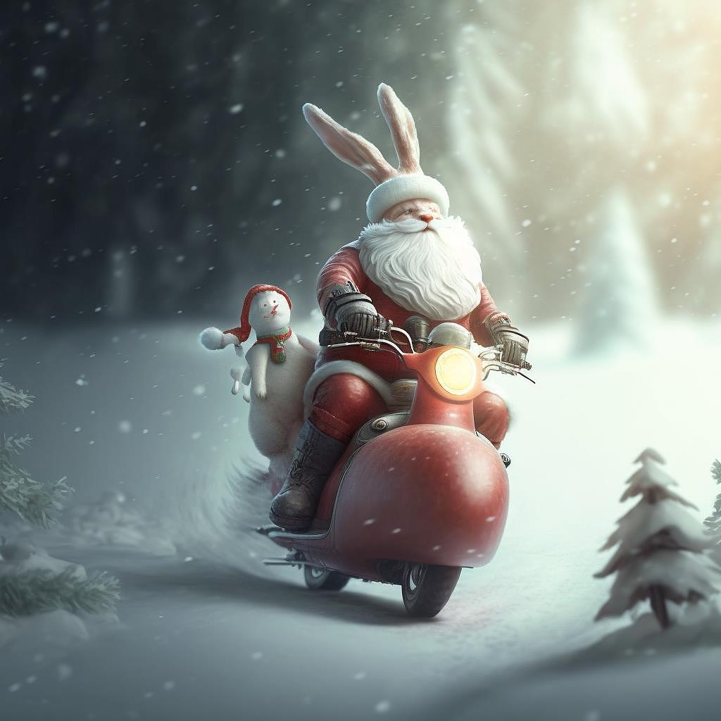 兔年圣诞老人 原创设计（图ZMzI1MTkxODgw） - 创作习作 - 站酷设计师玩拓动漫原创素材 - 站酷ZCOOL