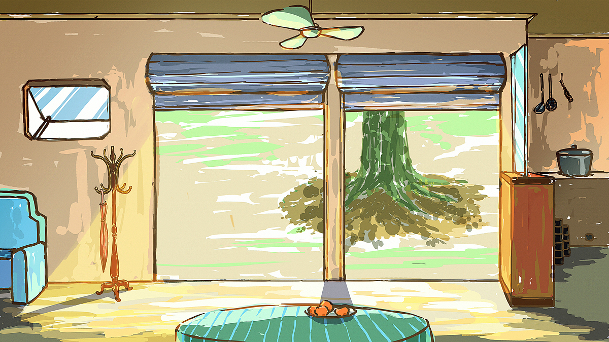 【原创】二维动画短片 《短片2》 背景（图ZNzY4OTM3MjQ=） - 艺术插画 - 站酷设计师从来不用原创素材 - 站酷ZCOOL