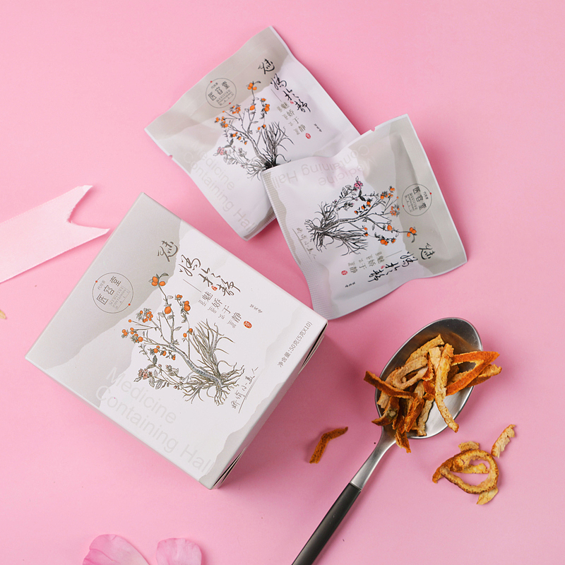 花草茶系列包装插画