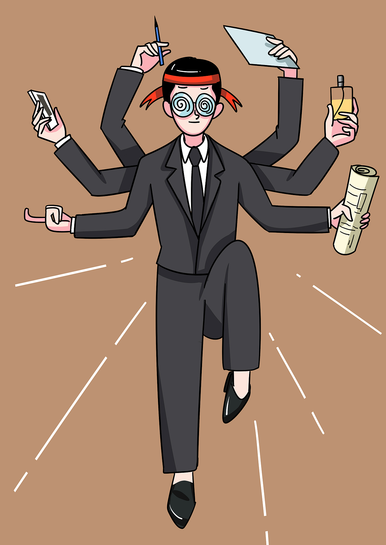 h5斜杠青年9099|插画|商业插画|六毛画屋_原创作品-站酷zcool