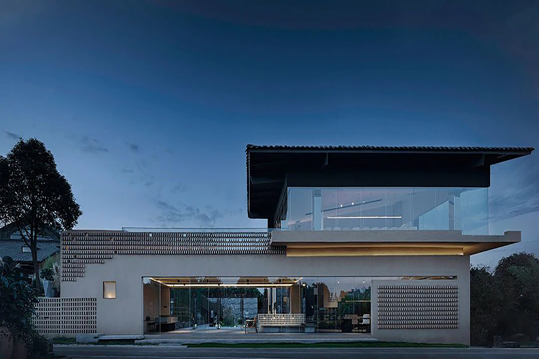 椒兰山房叠院人文与自然的交融建筑与环境的契合