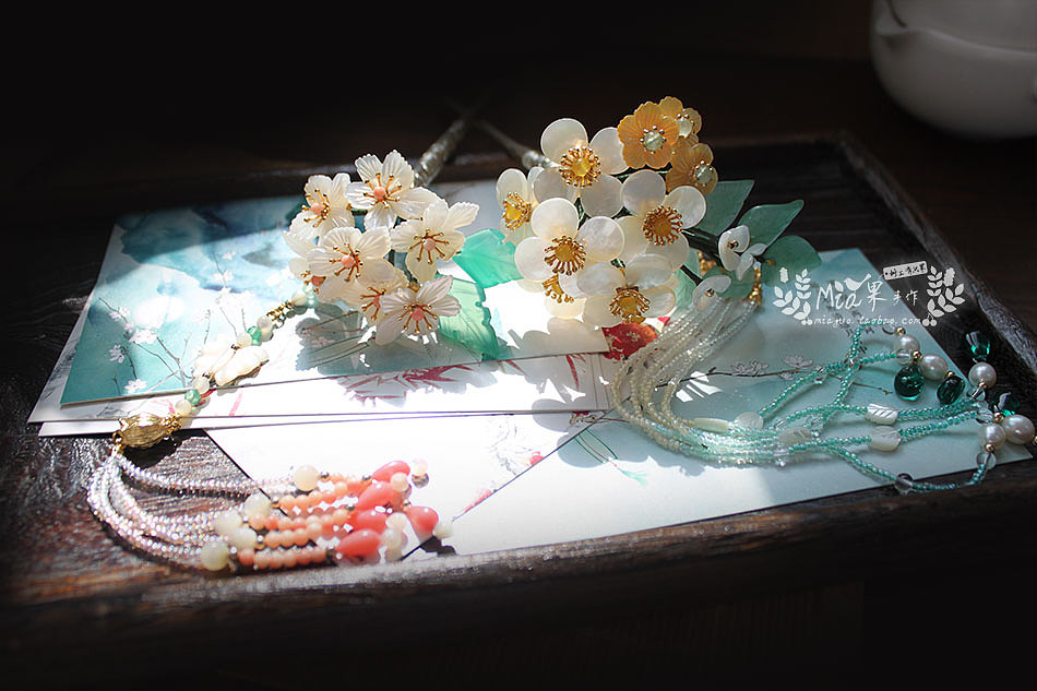 【手作】2016年古风花簪发饰合集