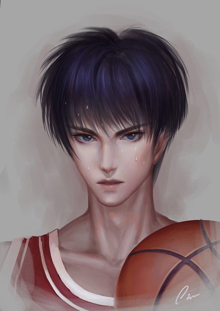 流川枫同人|插画|插画习作|Pin桑 - 原创作品 - 站