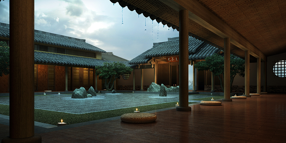 【上舍休闲山庄】成都农家乐设计|成都农家乐装修（图ZMTQyNzk1Mzg4） - 家装设计 - 站酷设计师特色农家乐设计原创素材 - 站酷ZCOOL