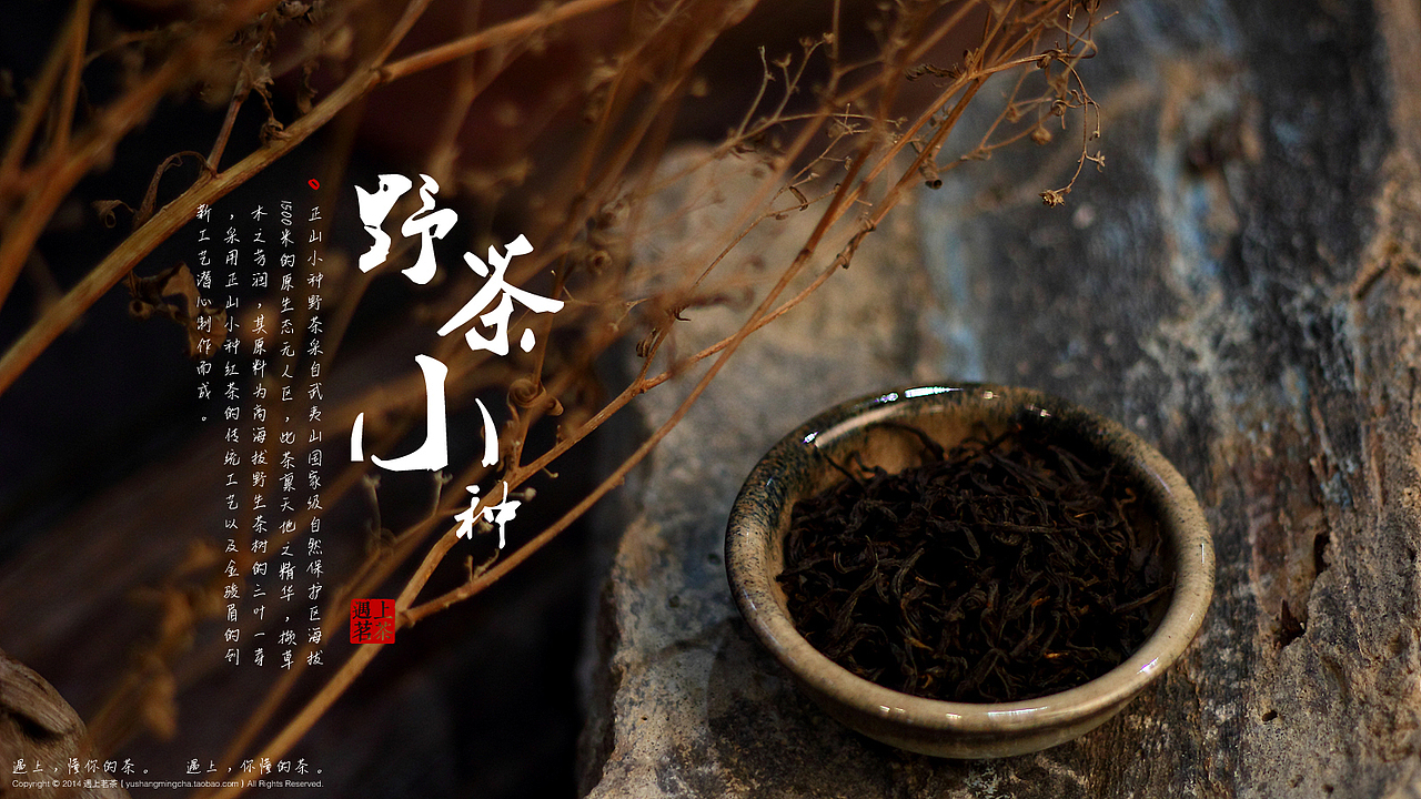 给厦门“遇上茗茶”店拍摄的“野茶小种”
