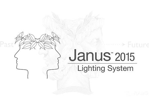 LOGO设计 双面神智能照明系统