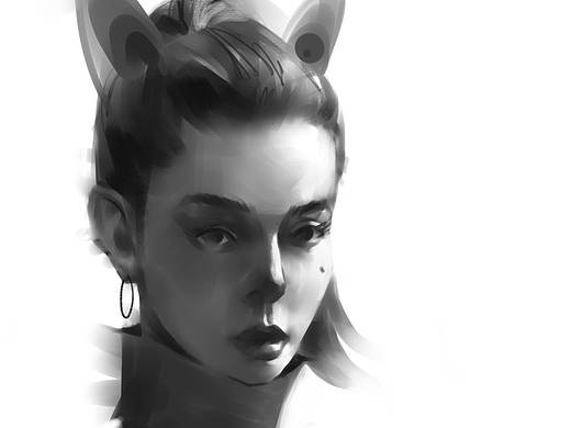 4.18小姐姐（个人主页-ZMzUyNDcyODg=） - 绘画 - 站酷设计师ZMJ18原创素材 - 站酷ZCOOL