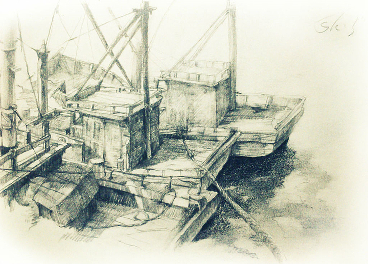 这是在日照海边