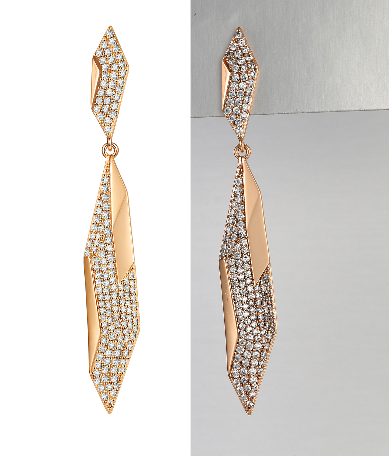 首饰 电商主图 白底主图 耳钉 胸针 主图修图 精修