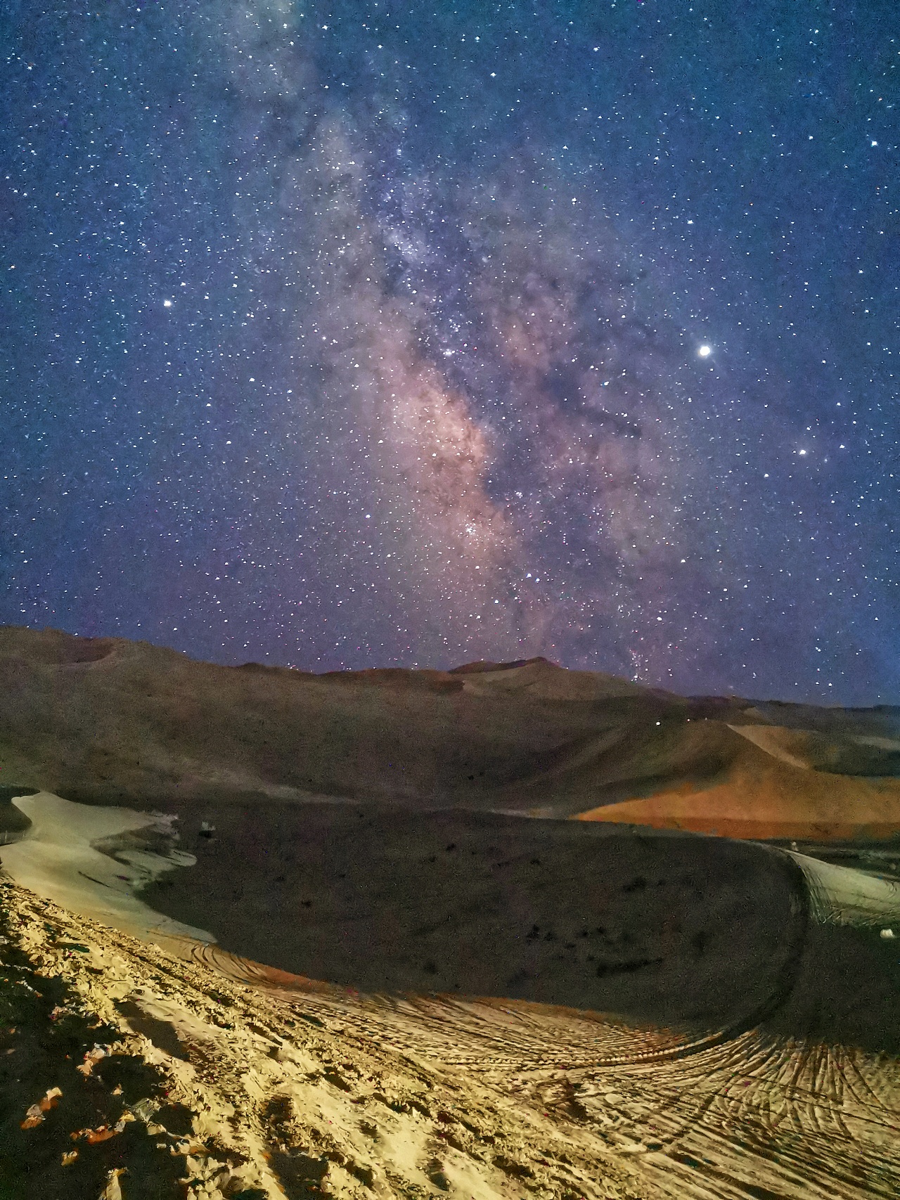 大漠星空|摄影|风光摄影|z96430152 - 原创作品 - 站酷 (zcool)