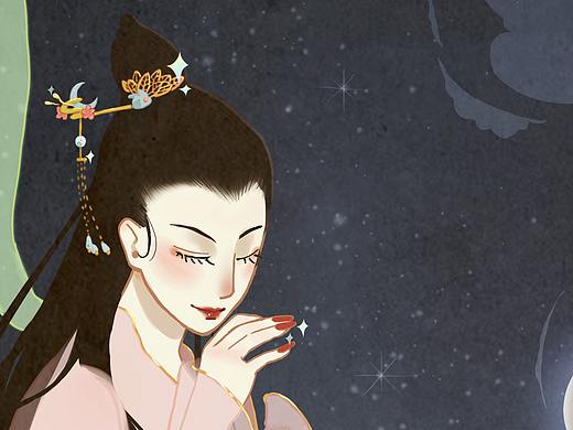 中秋节商业插画海报练习