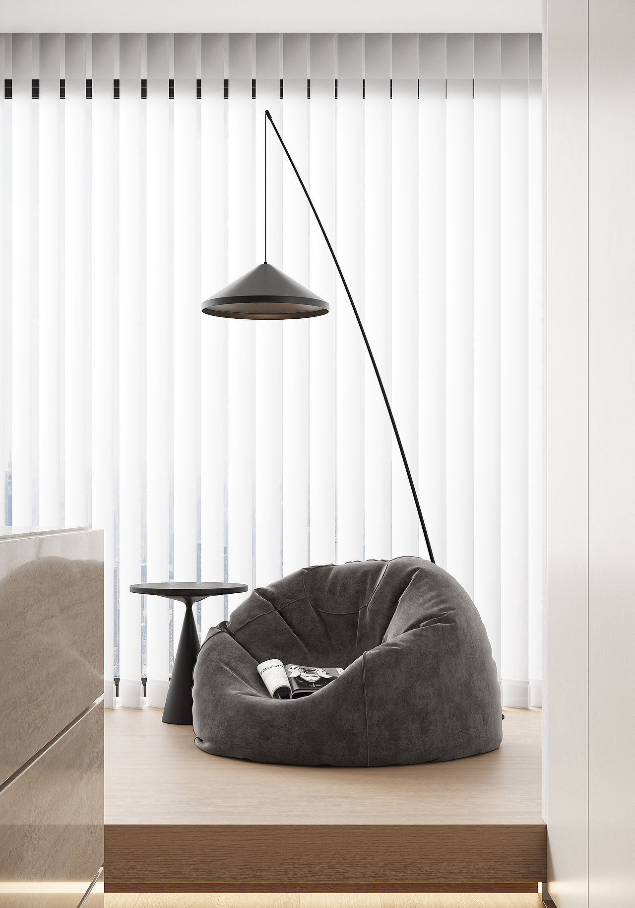 原木风平层效果图表现（图ZMzQ0NDQ3ODMy） - 家装设计 - 站酷设计师赵HongD原创素材 - 站酷ZCOOL