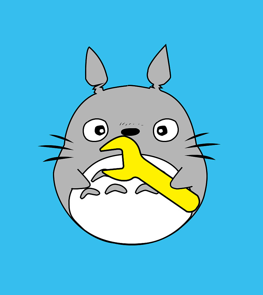 手机图标icon龙猫