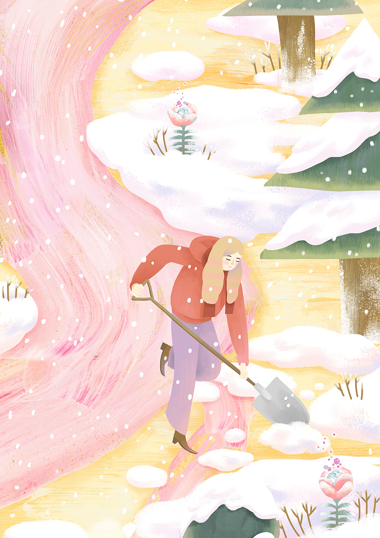 PANDORA潘多拉珠宝宝藏女孩插图(图ZMTUwNDI1MTY0) - 商业插画 - 站酷设计师biiig_bear原创素材 - 站酷ZCOOL