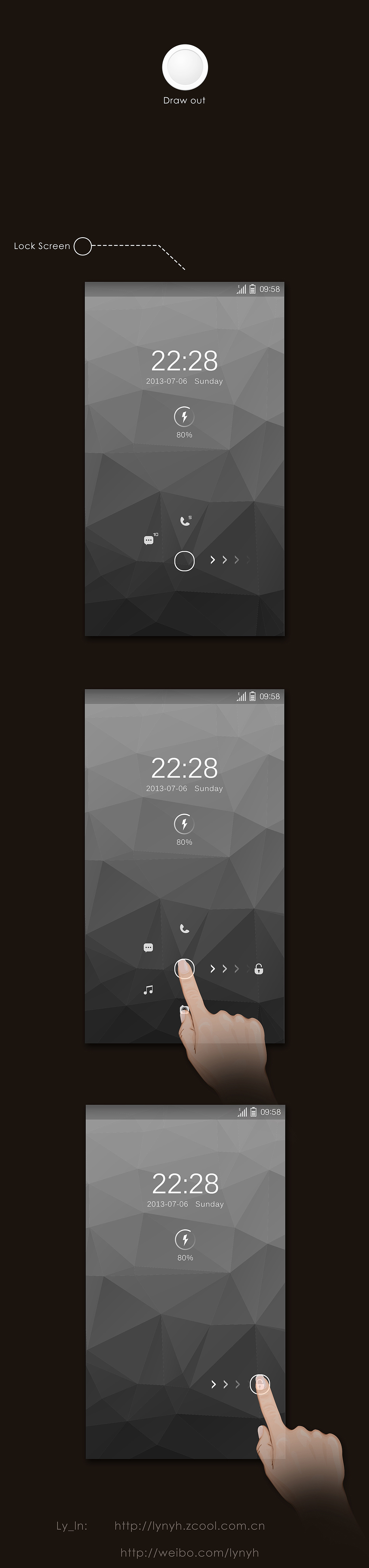Draw out for coco桌面（图ZMTQ3MzA0MzY=） - 主题/皮肤 - 站酷设计师Ly_ln原创素材 - 站酷ZCOOL
