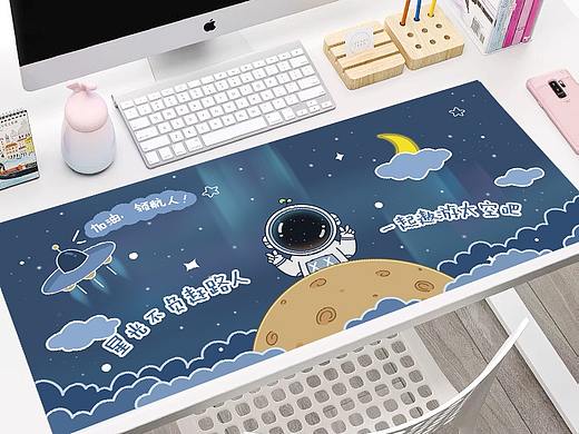 宇航员插画壁纸