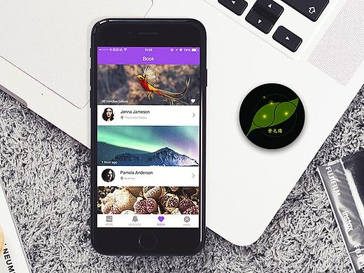 萤之殇原创设计——美图集app+UI动效