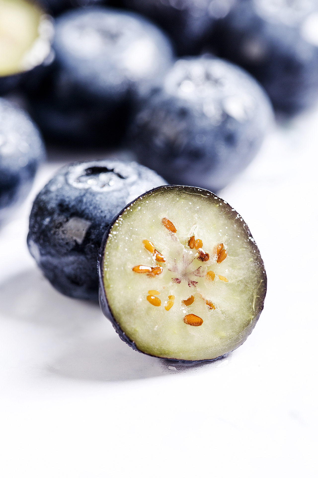 蓝莓样片拍摄|九零微文化