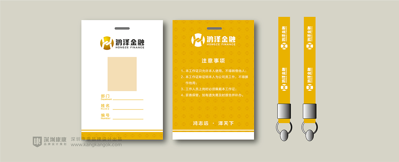 深圳康康品牌设计【鸿泽金融】品牌设计方案❤