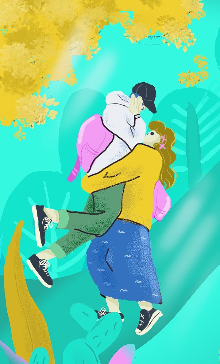 在DinlLab跟着Duoergun老师学的插画（图ZMTk2NTYzNTcy） - 商业插画 - 站酷设计师小鲸鱼XJY原创素材 - 站酷ZCOOL