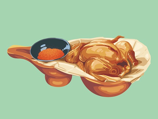 西安小吃——葫芦鸡