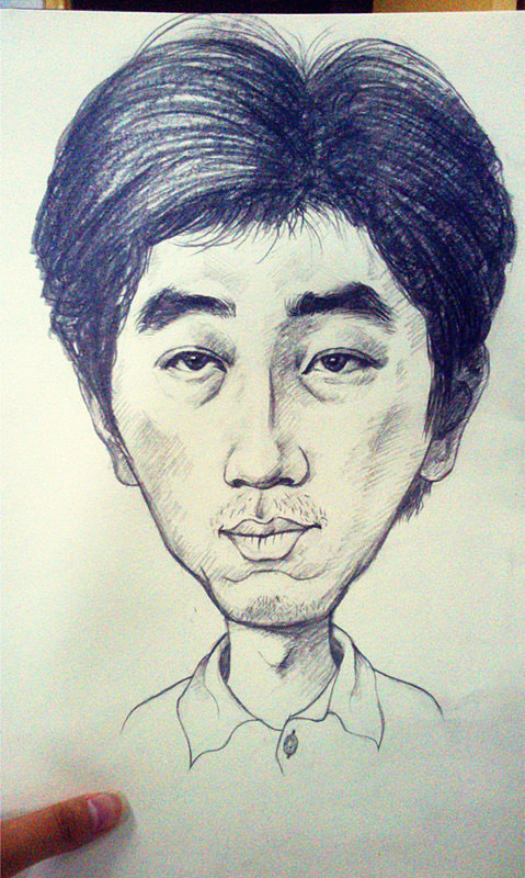 【素描】人物漫画
