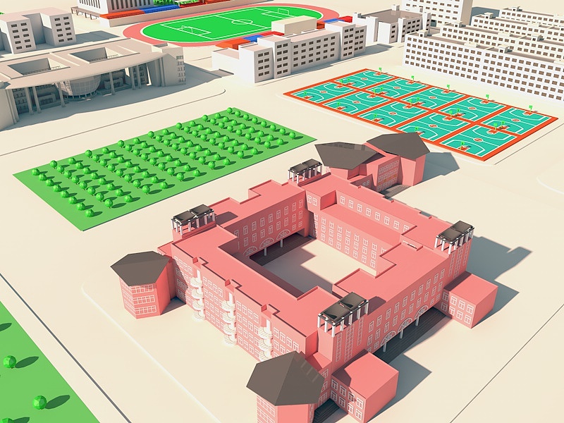 内蒙科技大学建模与H5广告制作#青春答卷2016#（图ZNTA4MDE5NTI=） - 建筑/空间 - 站酷设计师zebulonChan原创素材 - 站酷ZCOOL