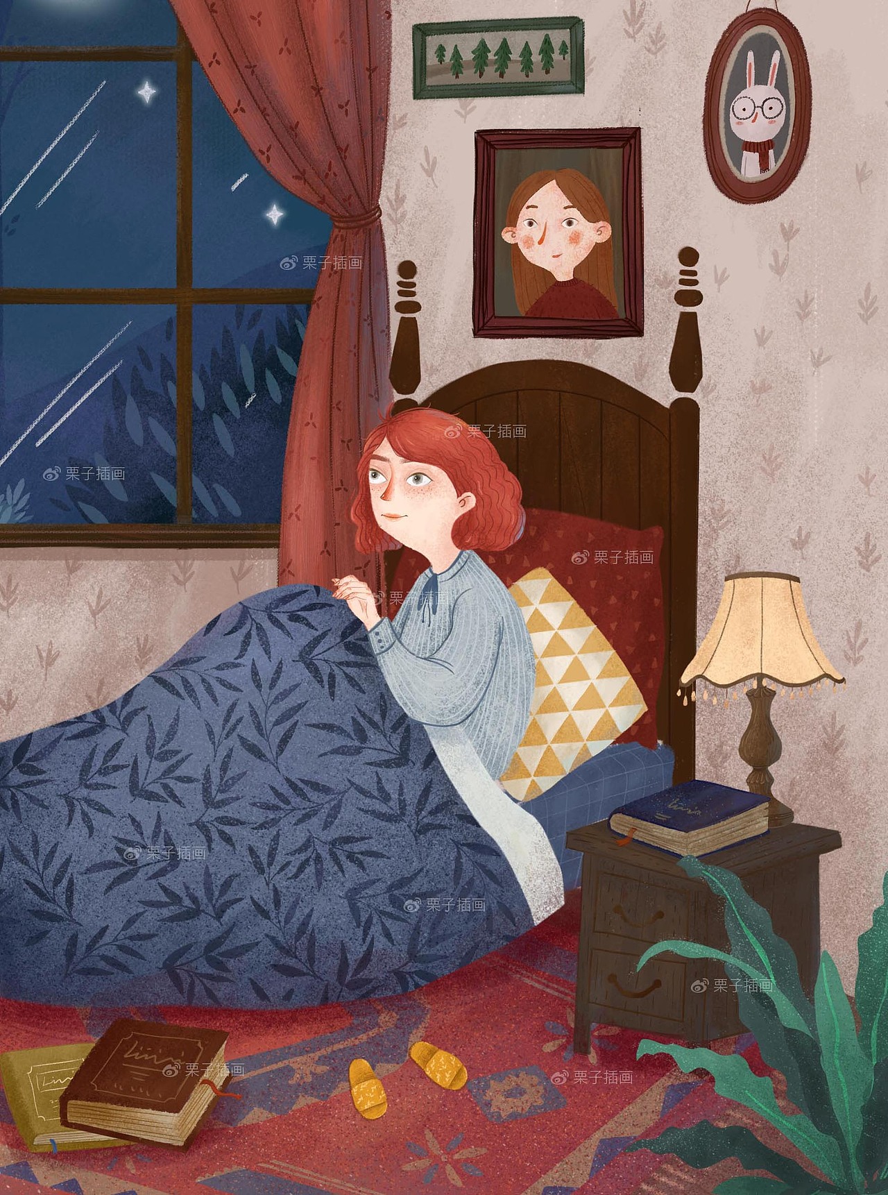 望着窗外发呆的女孩（图ZMTMzMzA5MjI0） - 创作习作 - 站酷设计师栗UU原创素材 - 站酷ZCOOL