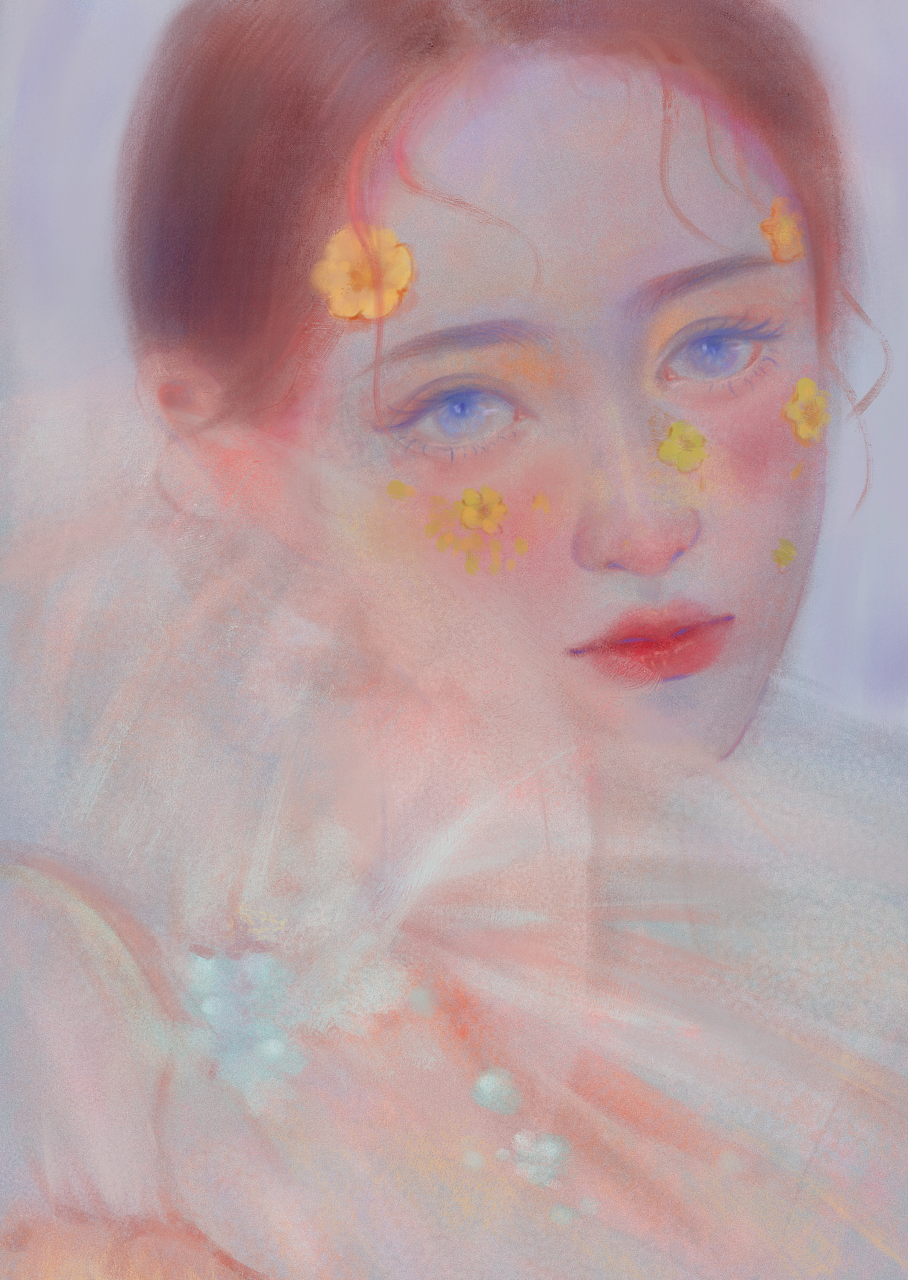 20年少女系列「01～09」（图ZMjE3ODg0NTA0） - 艺术插画 - 站酷设计师插画师花溪原创素材 - 站酷ZCOOL