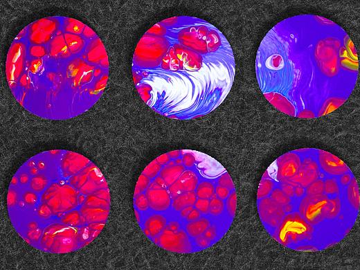 ACRYLIC POUR ART-《裂变》