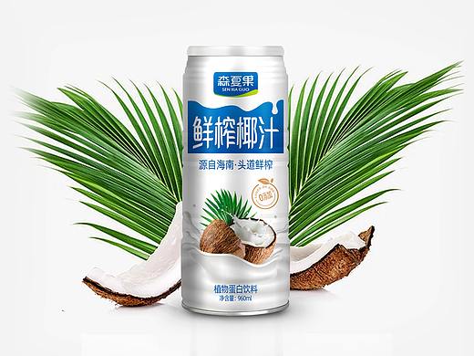 椰子汁包装设计