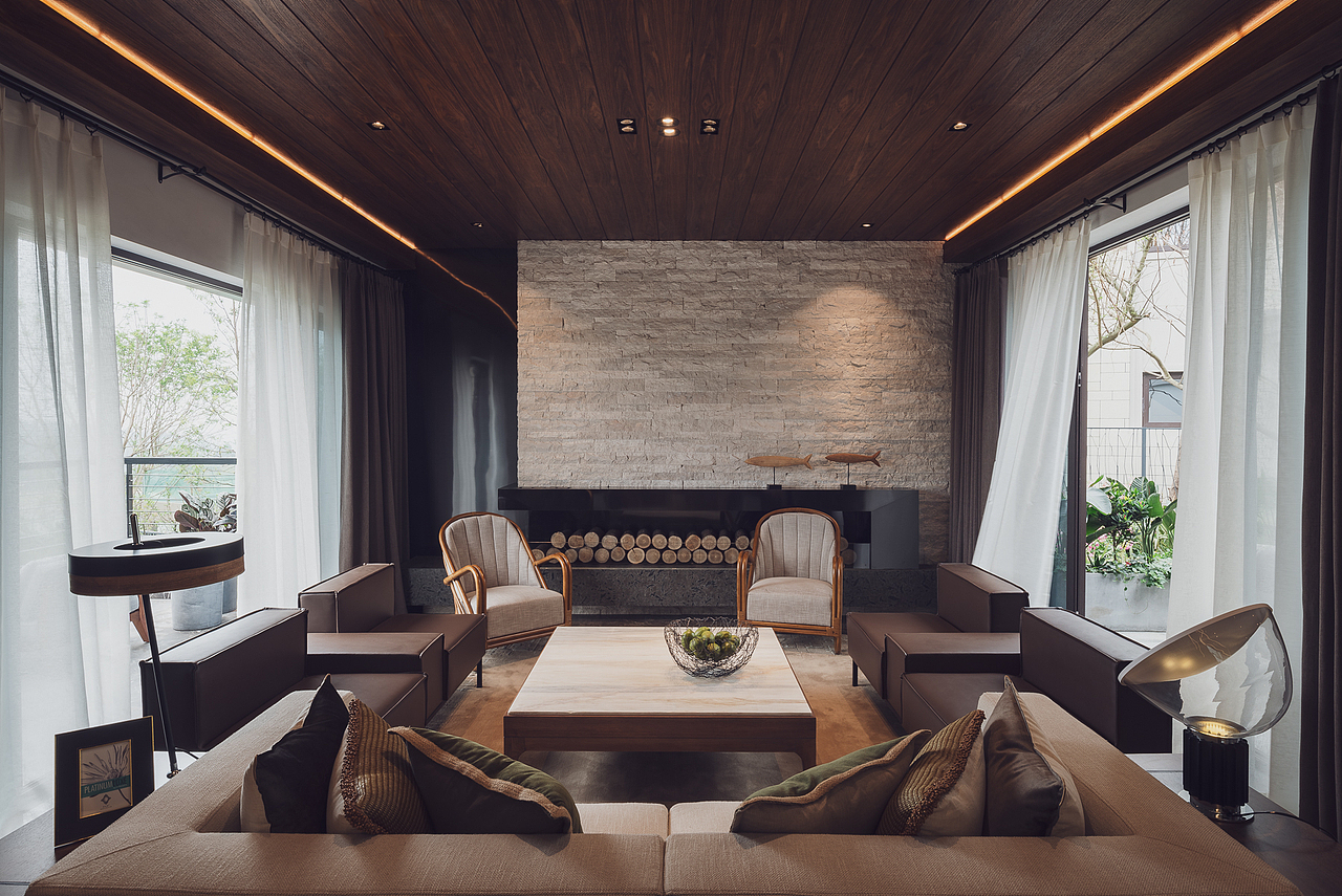 成都优品道黄龙溪谷E2户型别墅 元禾大千软装设计团队（图ZMTIyODA5NDQ0） - 家装设计 - 站酷设计师元禾大千原创素材 - 站酷ZCOOL